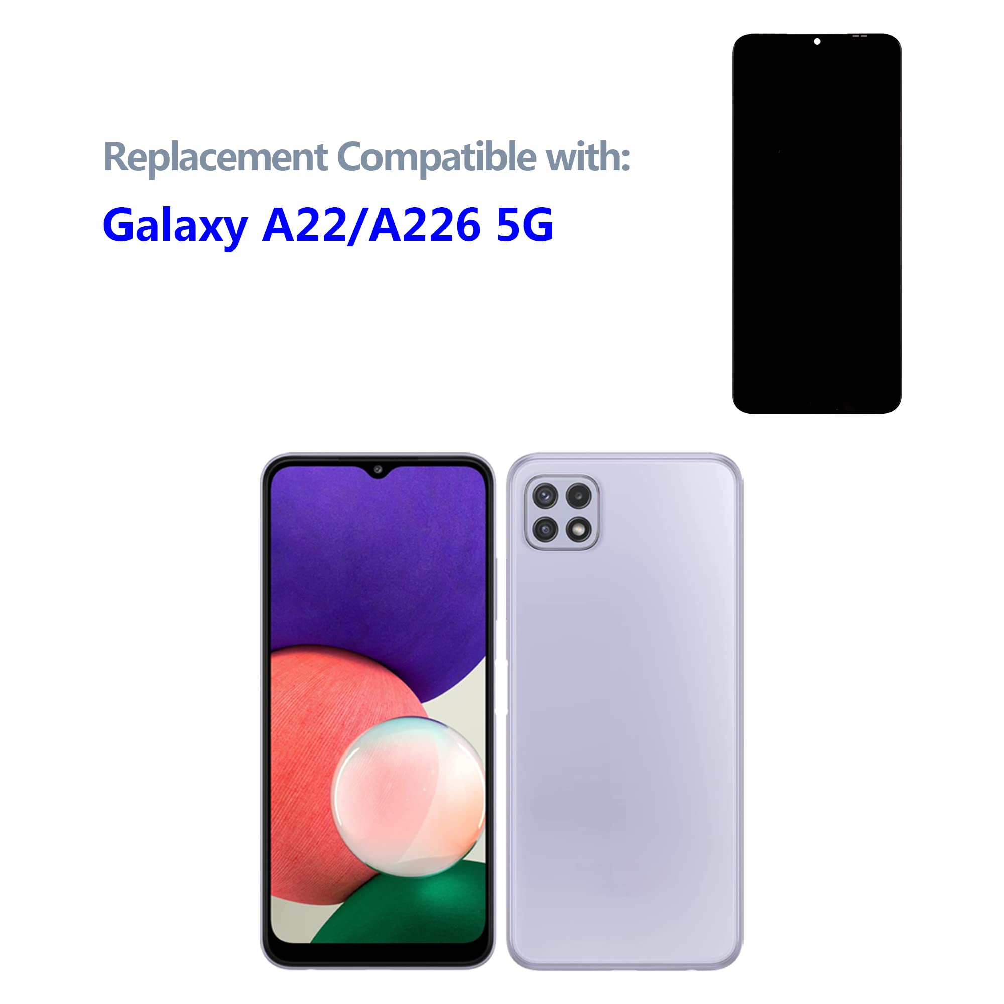 Amazon.com: SWARK LCD Display Compatible with Samsung Galaxy A22